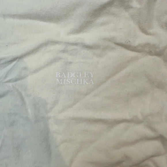 Badgley Mischka Silver Embellished Heels - Picture 5 of 6